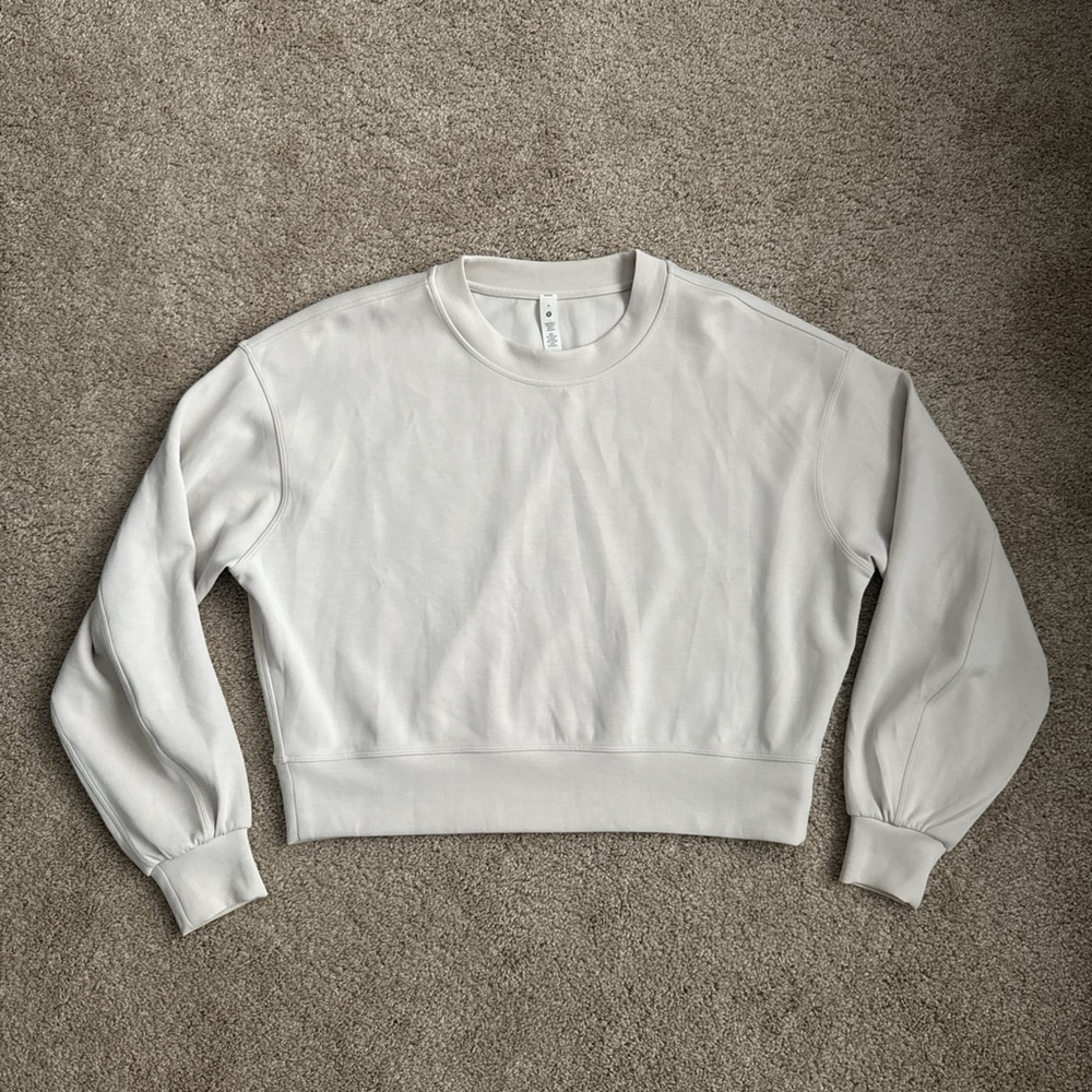 Lululemon perfectly oversized cropped crew